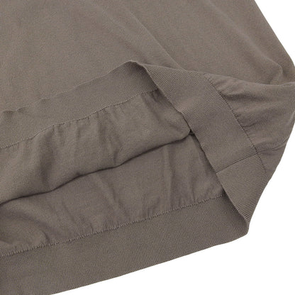 JOHN SMEDLEY ジョンスメドレー 美品 シーアイランド コットン ニット ポロシャツ トップス メンズ ブラウン系 L トップス