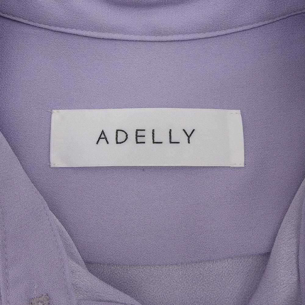 ADELLY 阿德利 精美 三醋酸 衬衫款式 连体裤 女士 浅紫色 ADL10-391 连衣裙 ― 女士