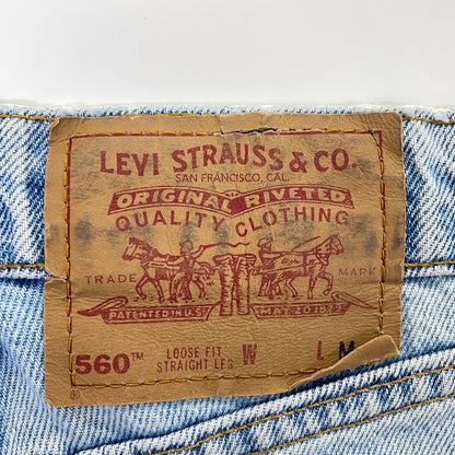 LEVI‘S リーバイス 560 USA製 ルーズフィット ストレート デニムパンツ ボトムス