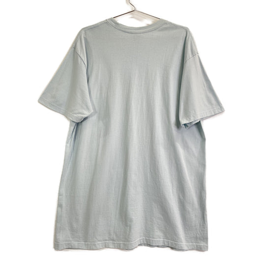 Supreme 23SS Light Blue Arabic Logo Tee Top L Men's