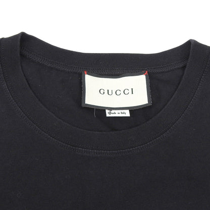 GUCCI Logo Short-Sleeved T-Shirt Top Men's Black S 492347 Tops