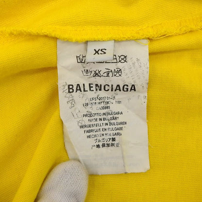 BALENCIAGA バレンシアガ ロゴ Tシャツ トップス メンズ イエロー XS 508167 トップス