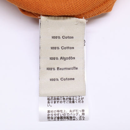 HERMES New condition 467990HA Saddle Stitch Cotton T-Shirt Top
