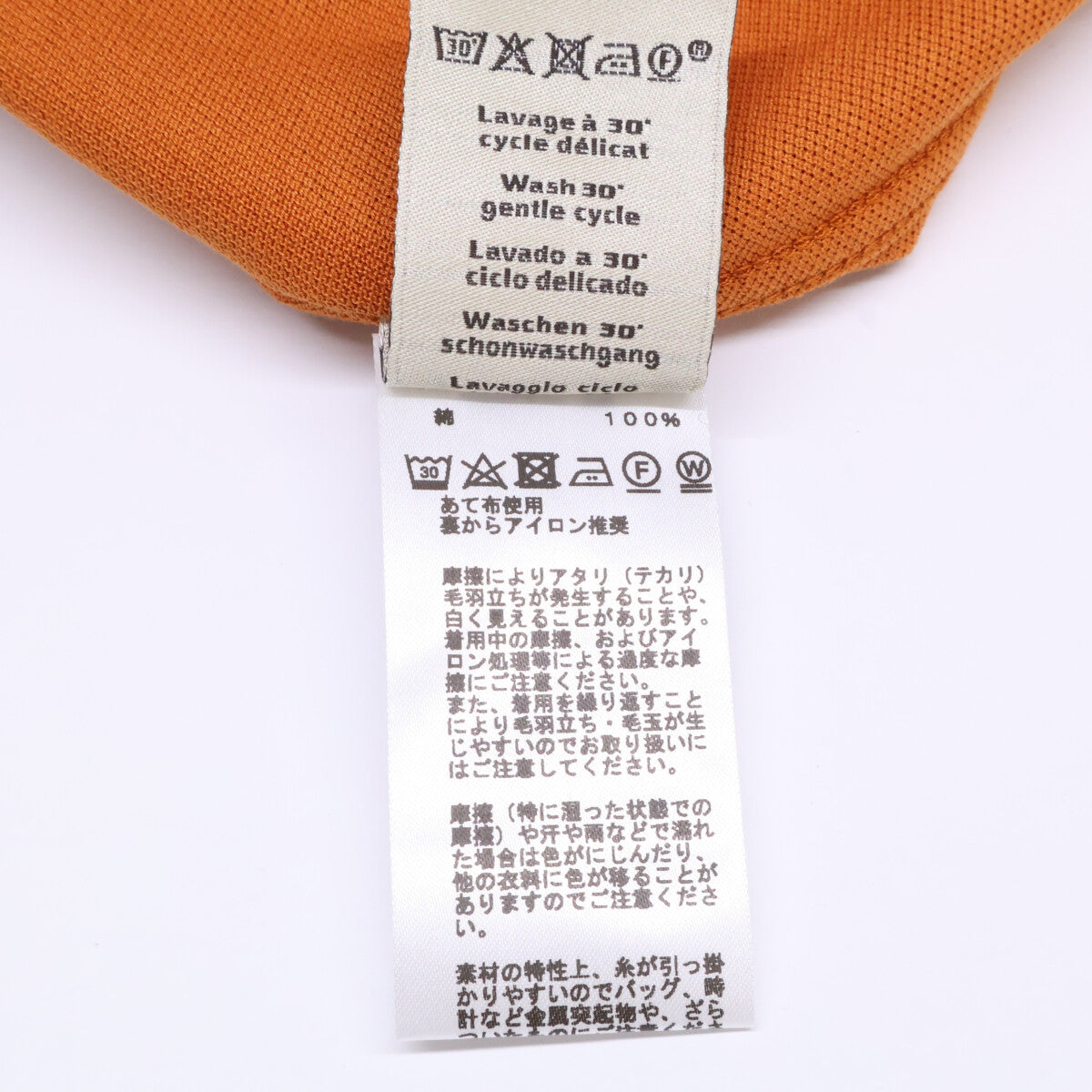 HERMES New condition 467990HA Saddle Stitch Cotton T-Shirt Top
