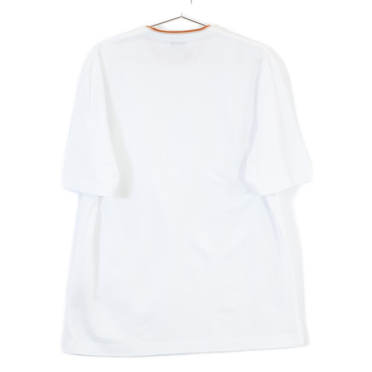 HERMES Almost New 467990HA Saddle Stitch Cotton Top