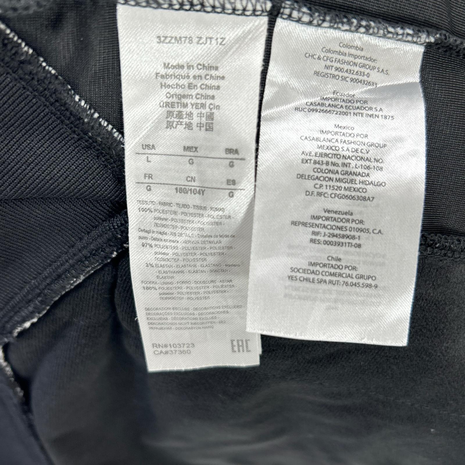 ARMANI EXCHANGE アルマーニエクスチェンジ 3ZZM78 ZJT1Z ブラック ワンポイントロゴ メッシュ パーカー トップス