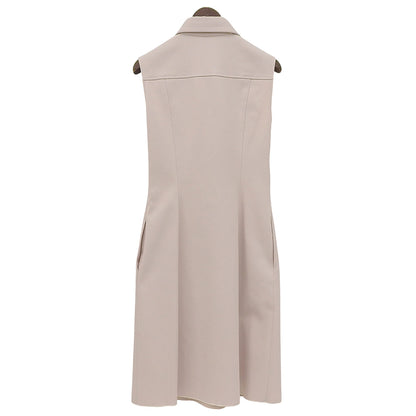 FOXEY NEW YORK Half-Button Knee-Length Dress Women's Pink 40 18261-APSAE24 Dress