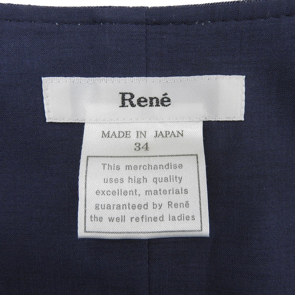 Rene ルネ デニムティアード ワンピース レディース インディゴ 34 6526150 ワンピース