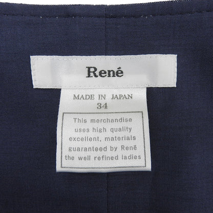 Rene ルネ デニムティアード ワンピース レディース インディゴ 34 6526150 ワンピース