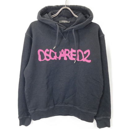 DSQUARED2 Dsquared 21S S71GU0453 Black x Pink Pullover Hoodie Top M Men's