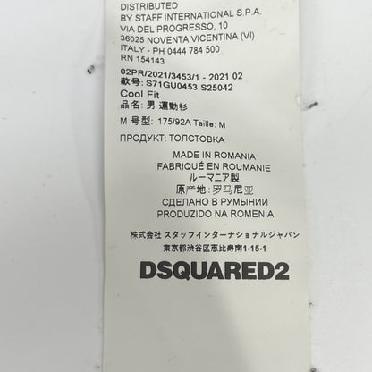 DSQUARED2 Dsquared 21S S71GU0453 Black x Pink Pullover Hoodie Top M Men's