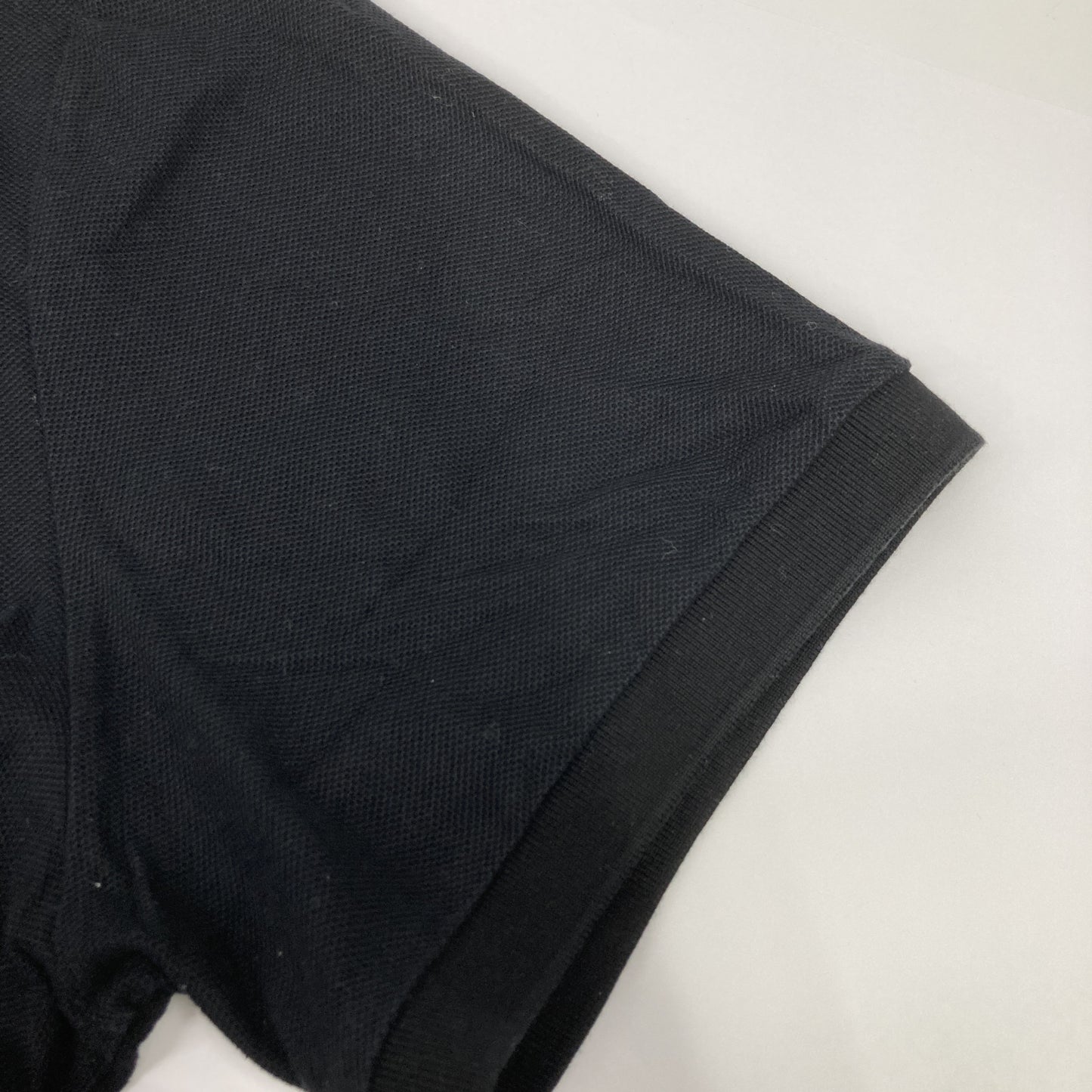 BURBERRY 博柏利 8025774 黑色徽标刺绣Polo衫上衣