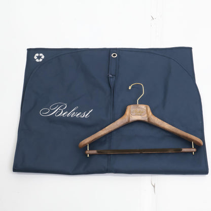 Belvest ベルベスト G10647 ブルー×ブラウン ウール チェック JACKET IN THE BOX 3Bジャケット ジャケット