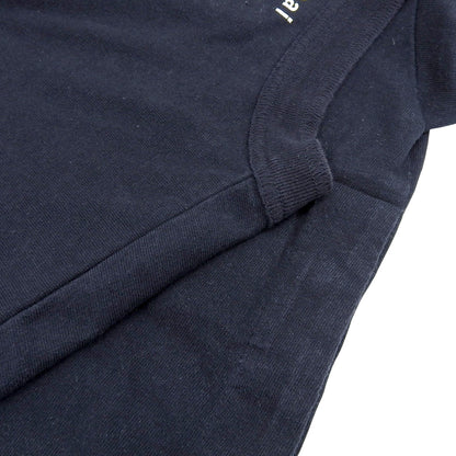 Flower Design Pocket T-shirt Navy 1 22-02868M Tops Men's Tops 1 Men's