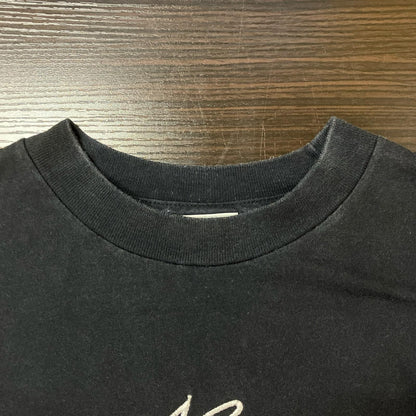 NIKE ナイキ ×PISS BOY 90's ブラック コットン 刺繍 Tシャツ トップス