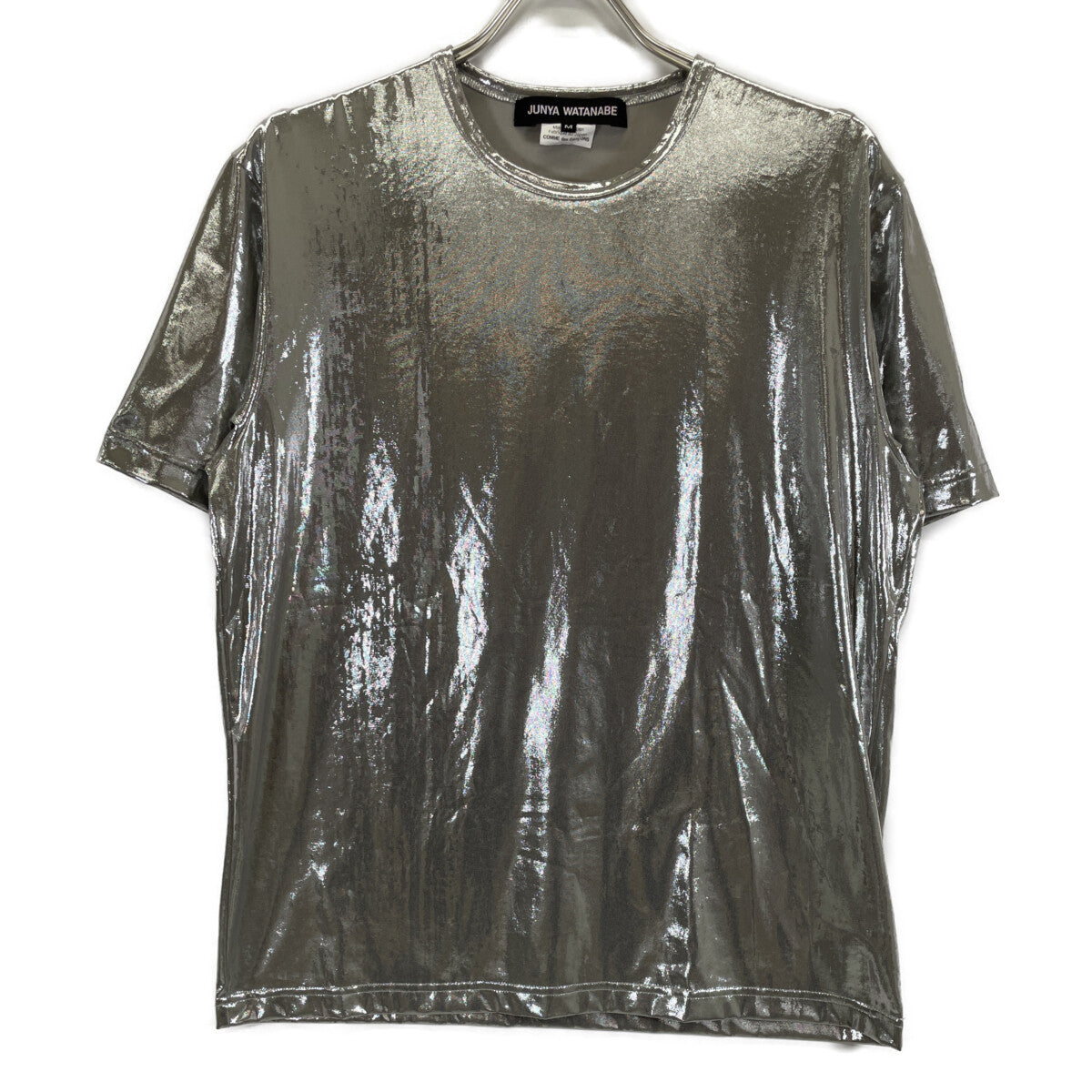 COMMEdesGARCONS JUNYA WATANABE 川久保玲渡边淳弥 25SS JO-T015 金属感 T恤 上衣