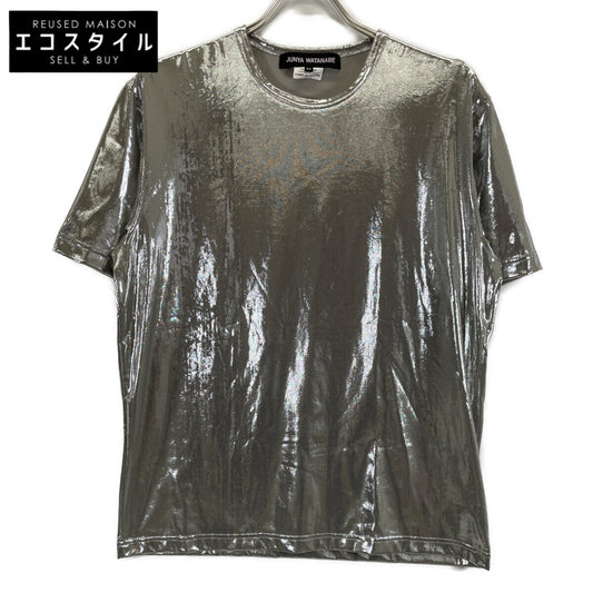 COMMEdesGARCONS JUNYA WATANABE コムデギャルソンジュンヤワタナベ 25SS JO-T015 メタリック Tシャツ トップス