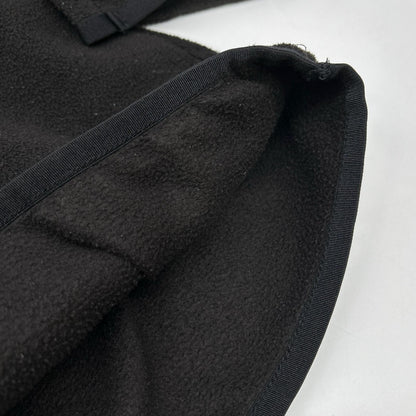 Men's Black Pullover Fleece Top