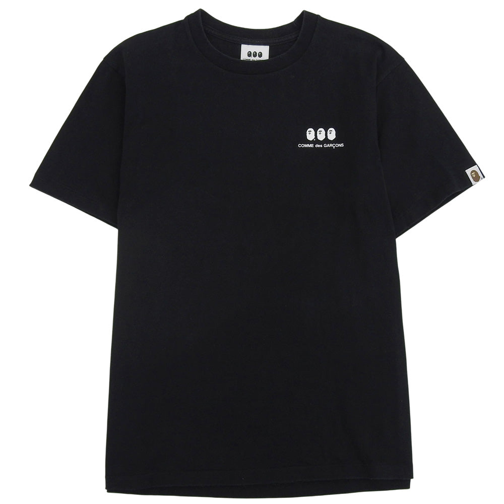 A BATHING APE BAPE 棉质 T恤 上衣 男士 黑色 M 码 上衣