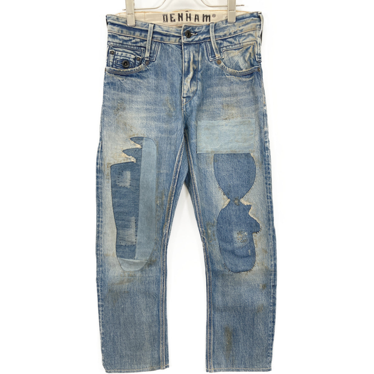 RBJ SKIN Indigo Slim Fit Selvedge Redline Denim Bottoms W27L32 Women's