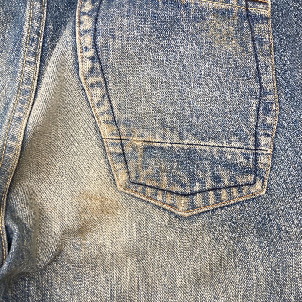 RBJ SKIN Indigo Slim Fit Selvedge Redline Denim Bottoms W27L32 Women's