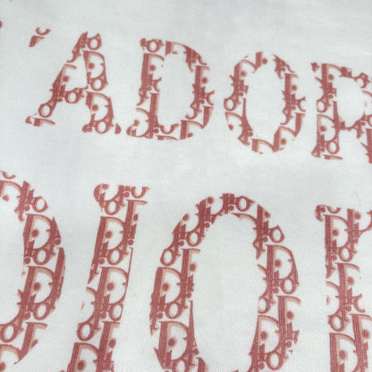 Christian Dior 4P16155207 White J'ADORE DIOR Short Sleeve T-shirt Top 38