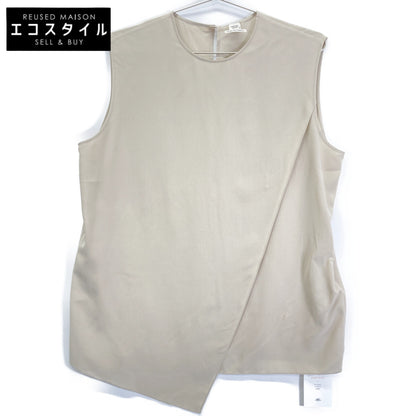 HERMES エルメス 【新品同様/国内正規】シルク100％ ノースリーブ ブラウス/ トップス