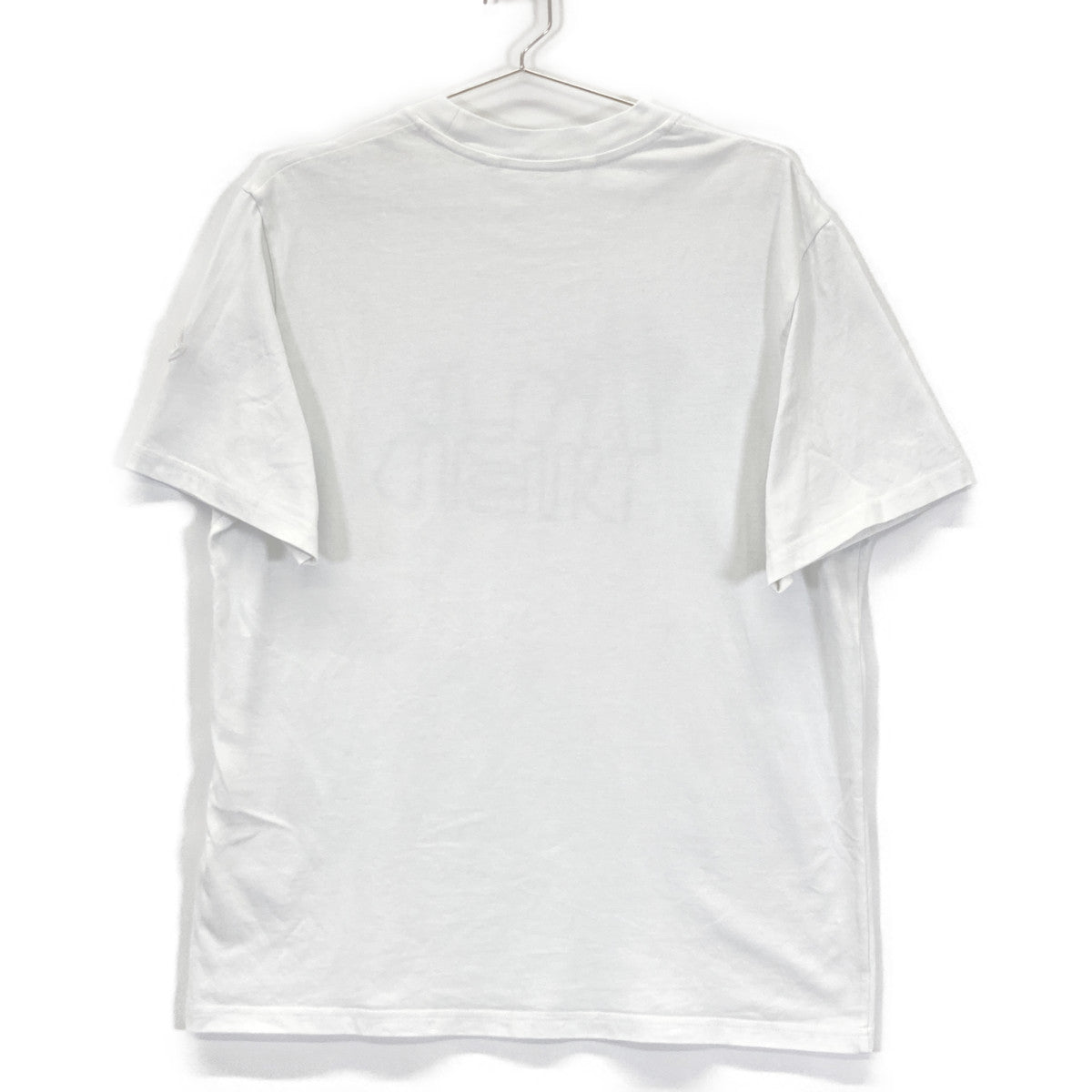 MONCLER Moncler K10918C00055 White 24' Curved Logo S/S T-shirt Top