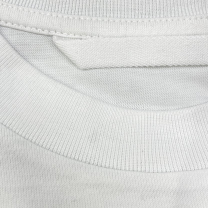 MONCLER Moncler K10918C00055 White 24' Curved Logo S/S T-shirt Top