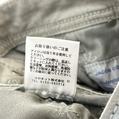 JACOB COHEN ヤコブコーエン J6613 COMF グレー ボタンフライ ハーフパンツ ボトムス