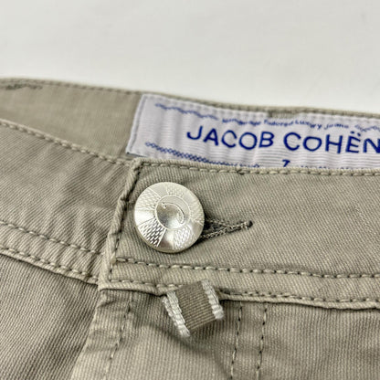 JACOB COHEN ヤコブコーエン J6613 COMF グレー ボタンフライ ハーフパンツ ボトムス