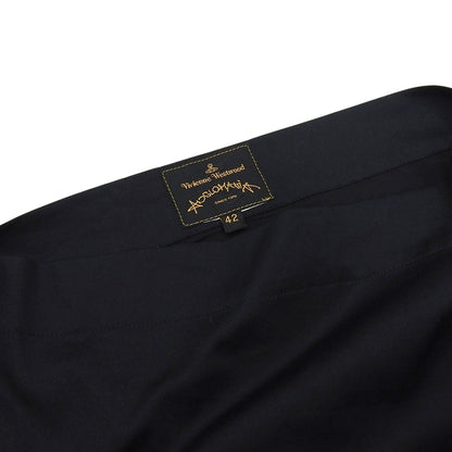 Vivienne Westwood ANGLOMANIA Asymmetrical Design Blouse Top Women's Black 42 Top