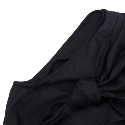 Vivienne Westwood ANGLOMANIA Asymmetrical Design Blouse Top Women's Black 42 Top