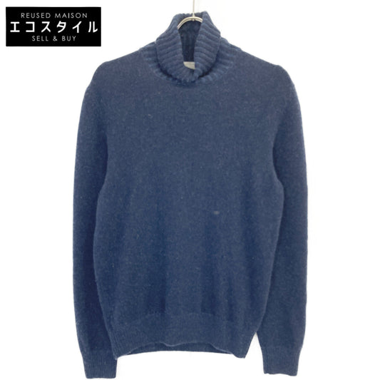 23115 15513 Navy 100% Cashmere Turtleneck Knit Top 48 Men's