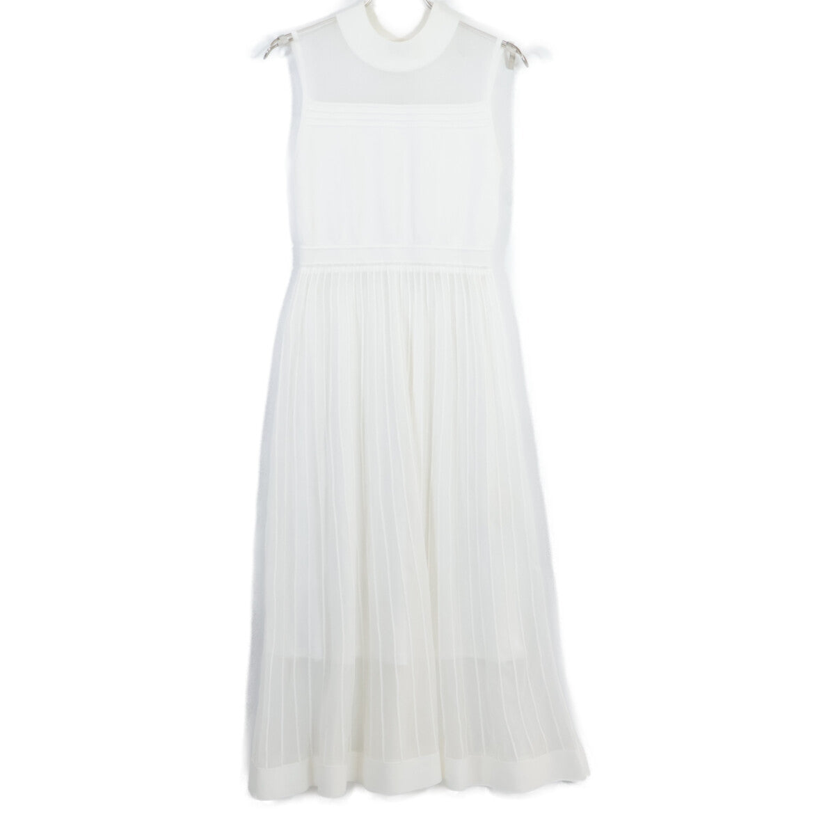 Diagram 【24SS】0324153063 Lame Sheer Pleated Knit Dress