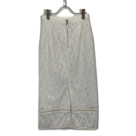 ×Otona Hyakka 24/03/14 22:06:15 White Lace Skirt Skirt 38 Women's