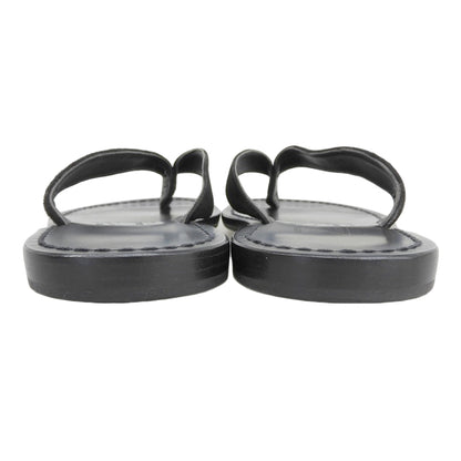 Amedeo Canfora Capri アメディオカンフォラカプリ 美品 レザー ALAN BLACK SUEDE SANDAL シューズ メンズ 黒 ブラック 42 シューズ