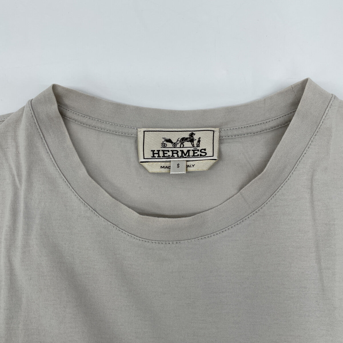 HERMES エルメス 71-5732 コットン100% 自転車パーツ Tシャツ トップス