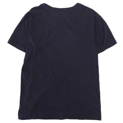 GUCCI Cotton Emblem T-shirt Top Men's Navy S 415708 Tops
