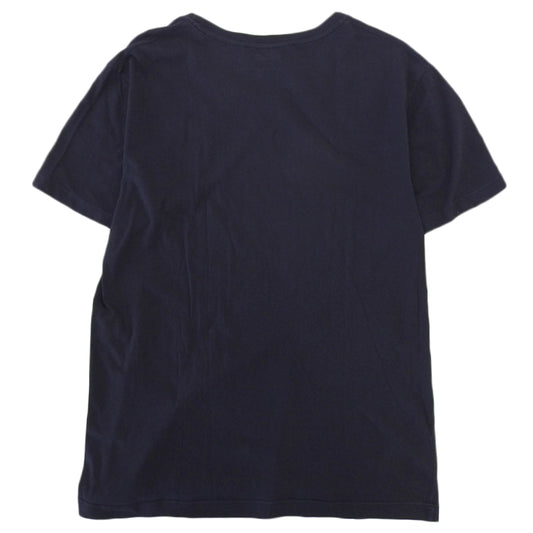 GUCCI グッチ コットン エンブレム Tシャツ トップス メンズ ネイビー S 415708 トップス