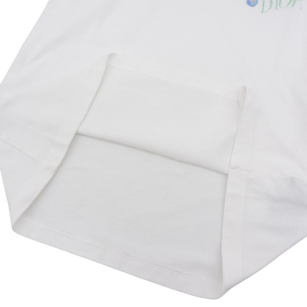 DIOR ディオール コットン Tシャツ トップス メンズ 白 ホワイト XS 943J605D0554 トップス