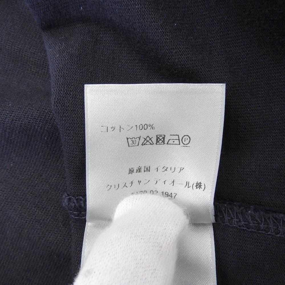 DIOR ディオール コットン アイコン Tシャツ トップス メンズ ネイビー S 943J605A0554 トップス