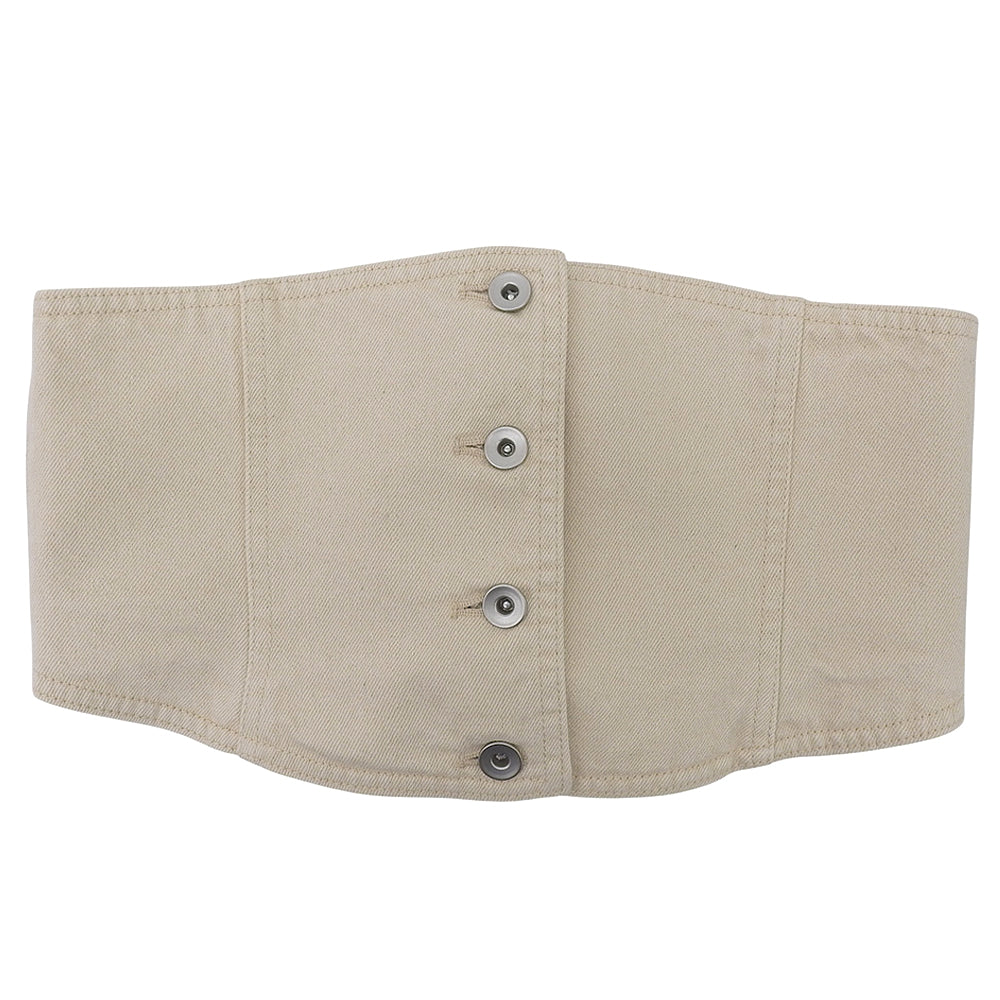 Excellent condition Sea Island Cotton Waist Corset Women's Beige F DA0701-SS24 24SS Top F Women's