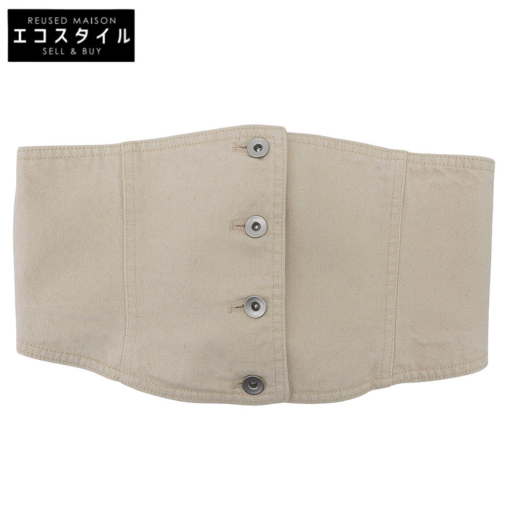 Excellent condition Sea Island Cotton Waist Corset Women's Beige F DA0701-SS24 24SS Top F Women's
