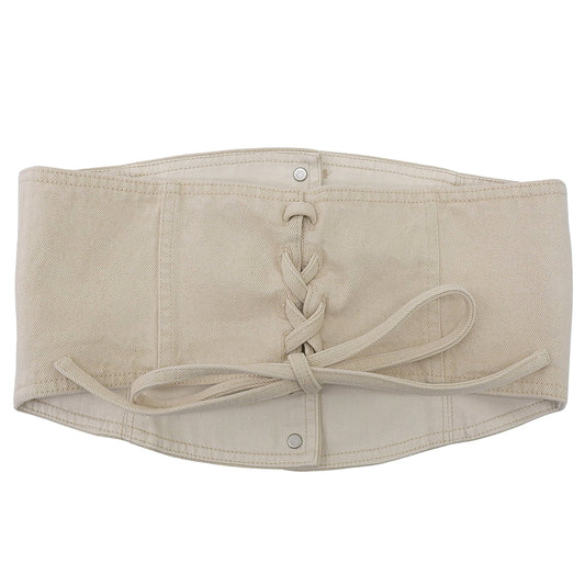 美品 sea island cotton waist corset コルセット レディース ベージュ F DA0701-SS24 24SS トップス F レディース
