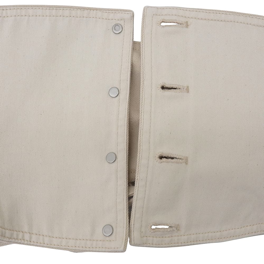 Excellent condition Sea Island Cotton Waist Corset Women's Beige F DA0701-SS24 24SS Top F Women's