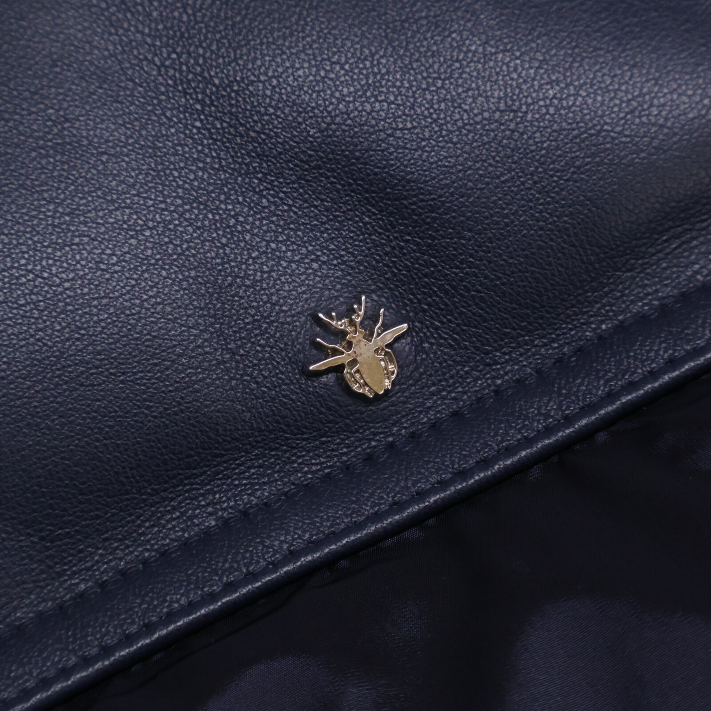 [Domestic Authorized] 863C422H3830 Boa Collar Yoke Lamb Leather Transition Down Jacket 50 Men's