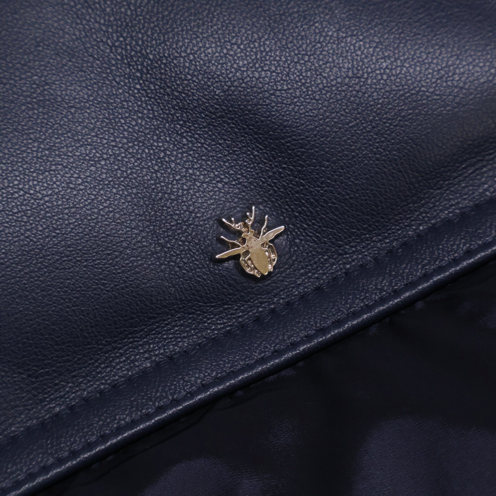 [Domestic Authorized] 863C422H3830 Boa Collar Yoke Lamb Leather Transition Down Jacket 50 Men's