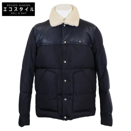 [Domestic Authorized] 863C422H3830 Boa Collar Yoke Lamb Leather Transition Down Jacket 50 Men's
