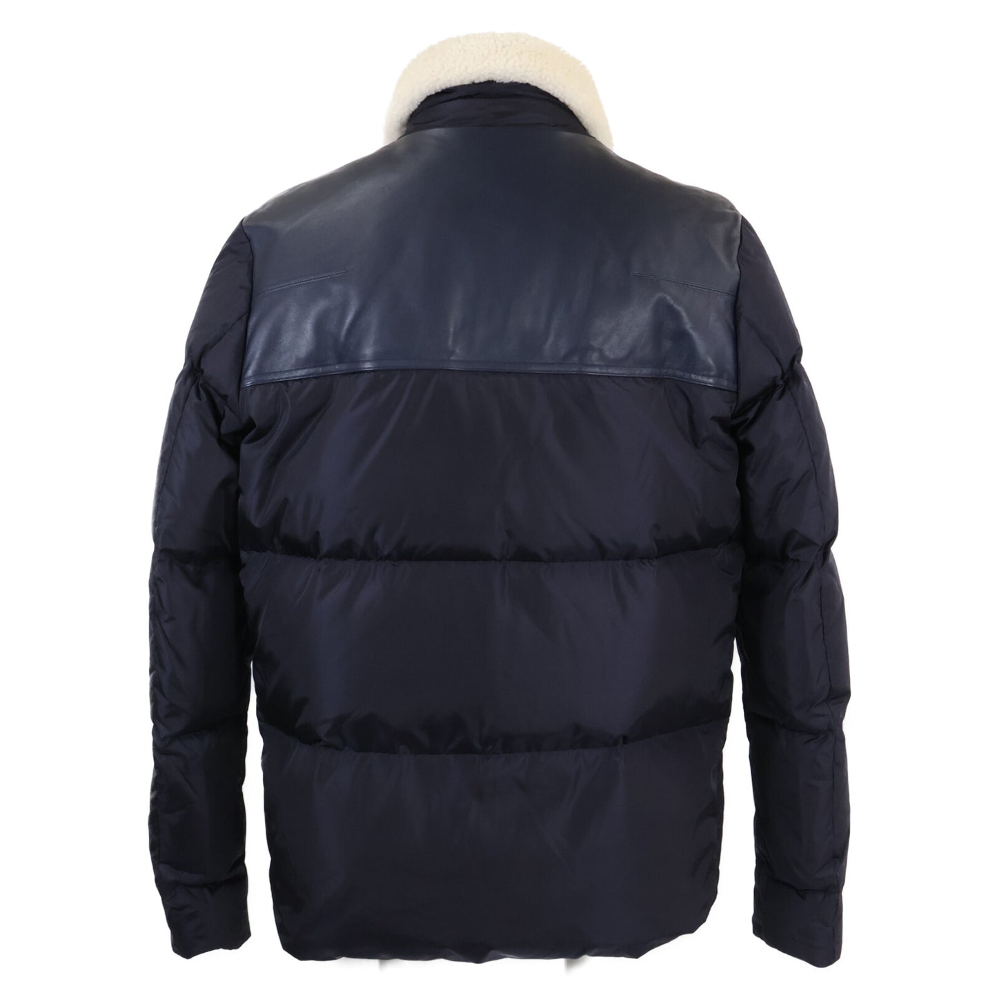 [Domestic Authorized] 863C422H3830 Boa Collar Yoke Lamb Leather Transition Down Jacket 50 Men's